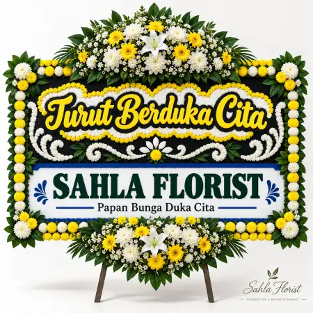 Papan Bunga Duka Kedungkandang